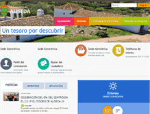 Tablet Screenshot of aliseda.es